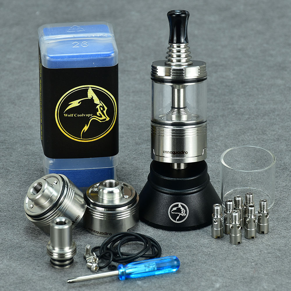 Wolfcoolvape Moka mtl RTA Rebu - Vaping Air review and price