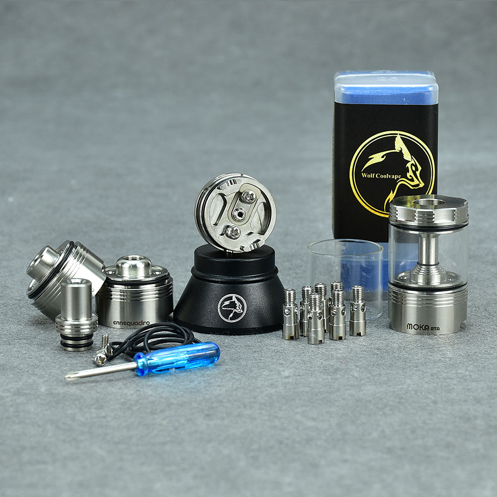 Wolfcoolvape Moka mtl RTA Rebu - Vaping Air review and price