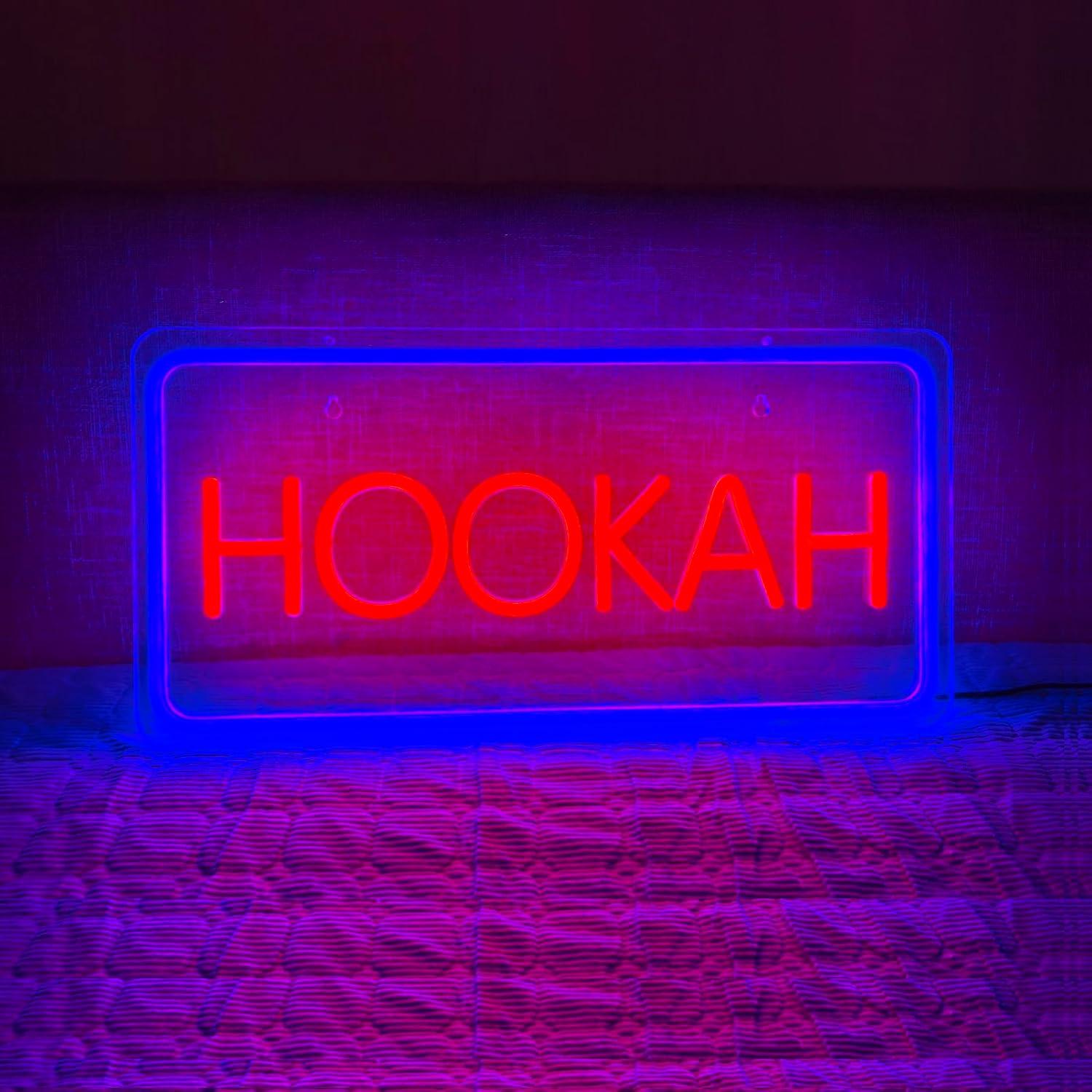 HOOKAH Neon Sign USB Dimmable  - Vaping Store review and price