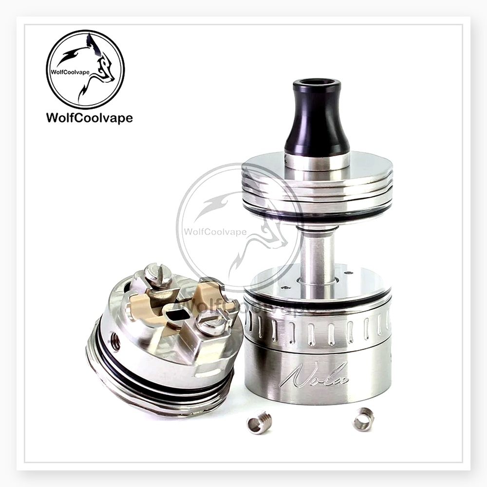 Wolfcool Vape NOLA RTA 22mm Si - Vaping Air review and price